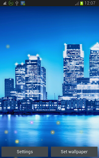 Blue City Live Wallpapers