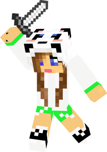 Santa Panda Minecraft Skin