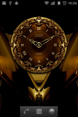 CARNAL Luxury Clock Widget Screen 3