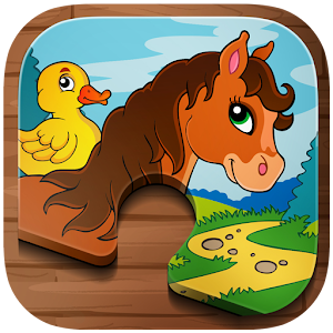 Animal Puzzle Kids + Toddlers logo