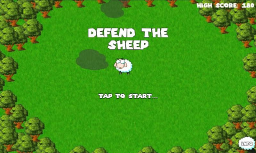 羊を守る