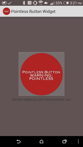 Pointless Button Widget
