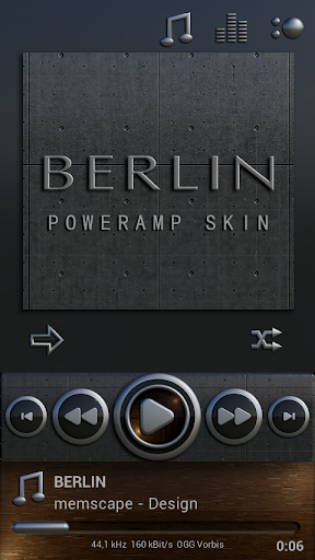 Poweramp skin Berlin