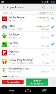 Désinstalleur App Sytème - screenshot thumbnail