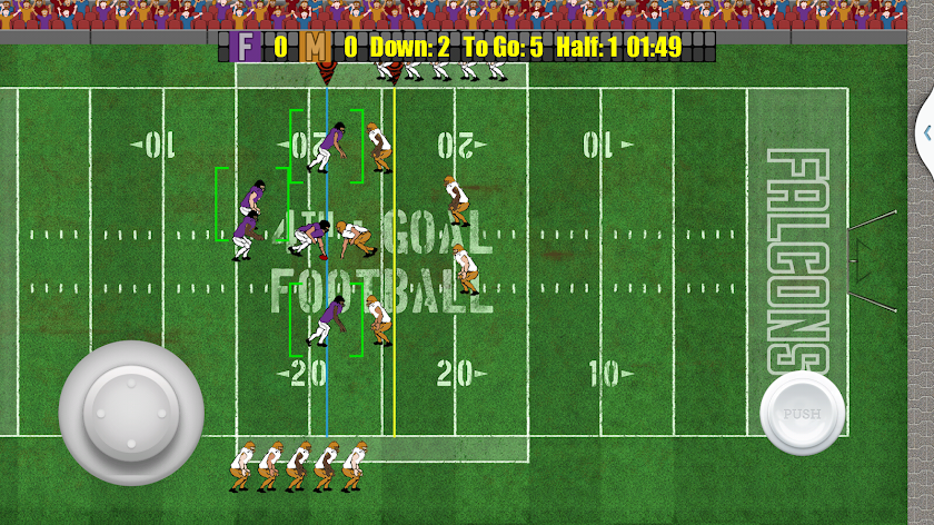 4th &amp; Goal Football Screen 2