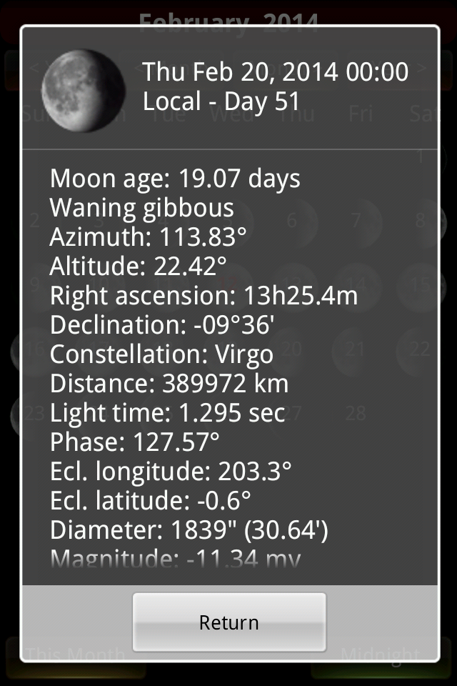 Moon Watcher Screen 3