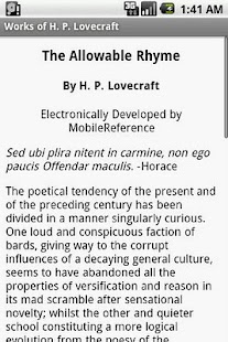 Free Download Works of H. P. Lovecraft APK for Android