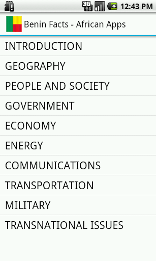 【免費教育App】Benin Facts-APP點子