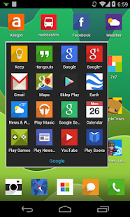 Easy Square - icon pack - screenshot thumbnail