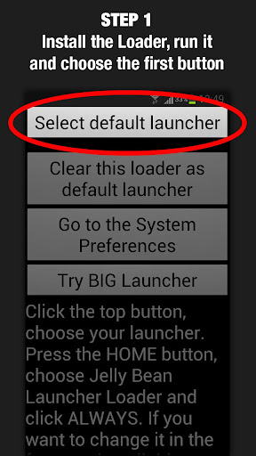 Jelly Bean Launcher Loader