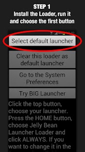 Jelly Bean Launcher Loader