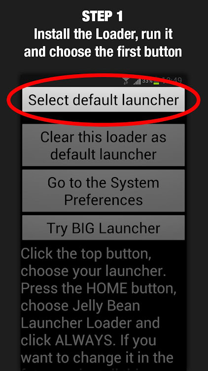 Jelly Bean Launcher Loader - 1.0.1 - (Android)