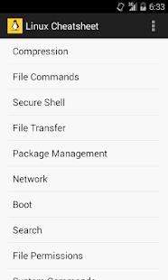 Lastest Linux Cheatsheet APK for Android