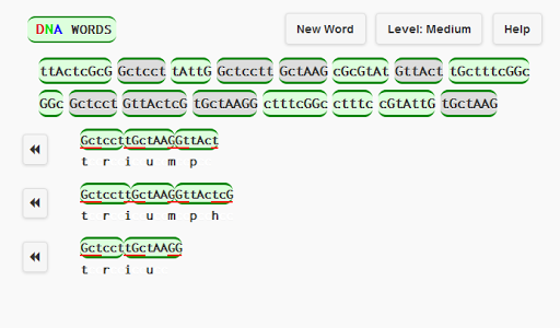 DNA Words Free