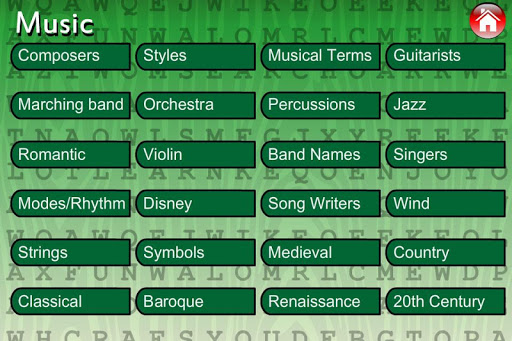 【免費拼字App】Word Search Art, Books, Music-APP點子