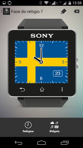 Watchface Sweden Sony SW2