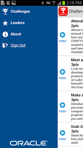 Oracle Mobile Challenge