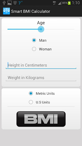 Smart BMI Calculator