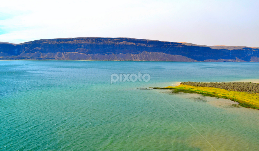 Banks Lake by Julia Arredondo - Landscapes Waterscapes