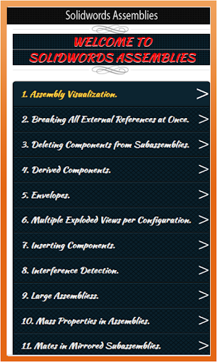 Learn Solidworks 3D Assemblies