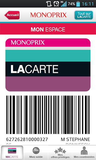 MONOPRIX ET MOI