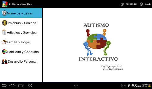 Autismo Interactivo