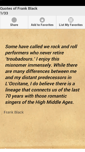 Quotes of Frank Black