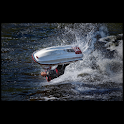 Jetski illustrated logo