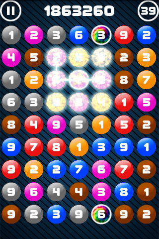 【免費解謎App】Math Balls. Number game-APP點子