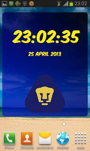 Digital Clock Los Pumas