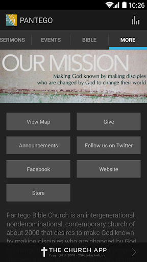 【免費教育App】PANTEGO BIBLE CHURCH-APP點子