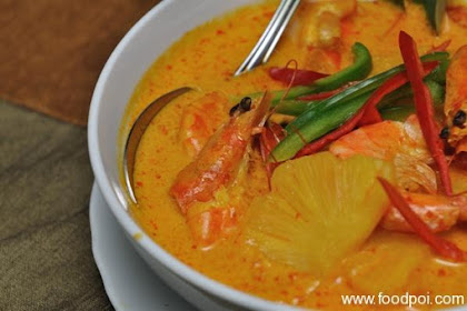 udang galah masak lemak