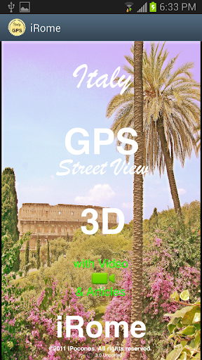 Rome GPS Street View 3D