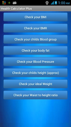 Health Calculator Plus