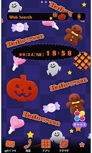 POP！ハロウィン for[+]HOMEきせかえテーマ