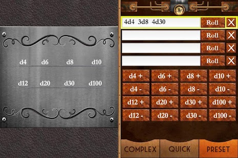 Steampunk Miracle Dice Roller Screenshots 6