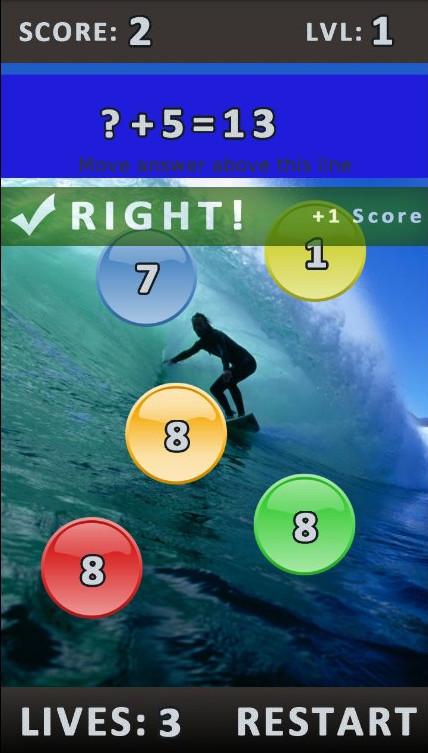 Cool Math + Algebra Game - screenshot