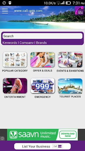 Call Goa Business Directory