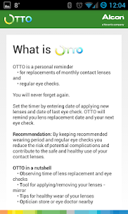 Lastest OTTO contact lenses reminder APK for Android