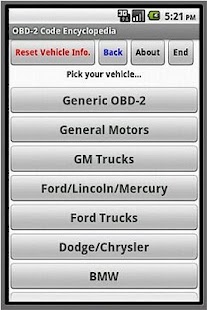 Download OBD-2 Code Encyclopedia APK for Android