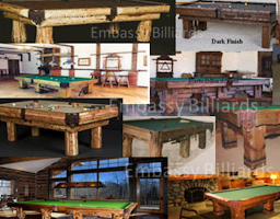 Log Pool Table Rustic Billiard APK تصویر نماگرفت #1