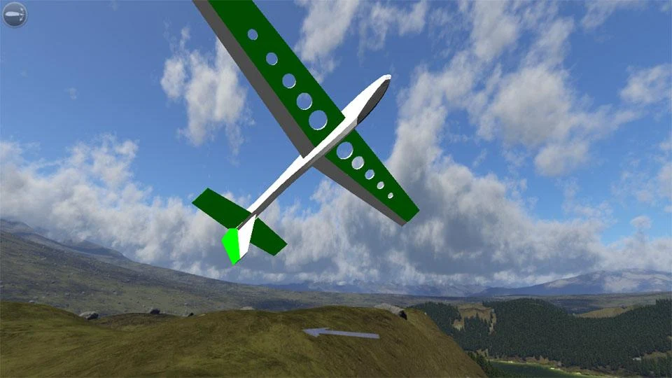  PicaSim: Flight simulator: captura de tela 