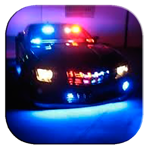 Police lights logo
