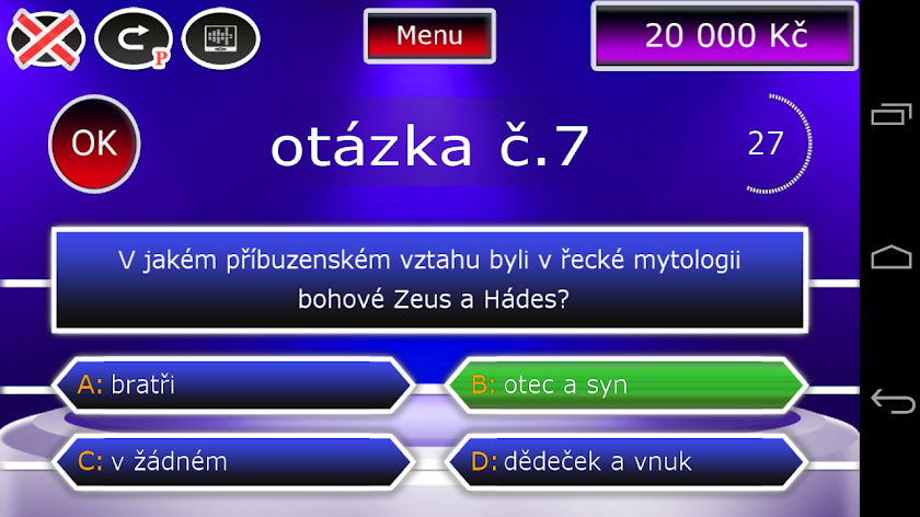 Milionář Screen 3