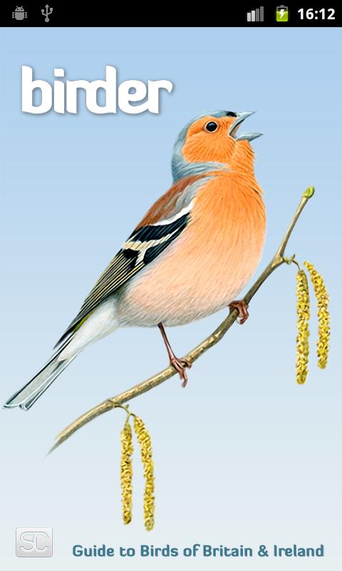Android application Birder screenshort