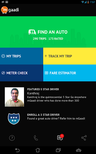 【免費交通運輸App】mGaadi - Book Auto Rickshaws-APP點子