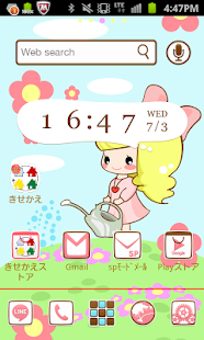 How to download Cute Girl forきせかえランチャーPRO lastet apk for laptop