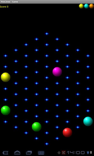 Hexagonal Color Lines