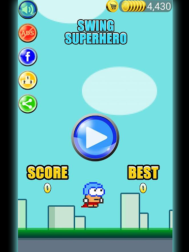 【免費街機App】Swing Super Hero-APP點子