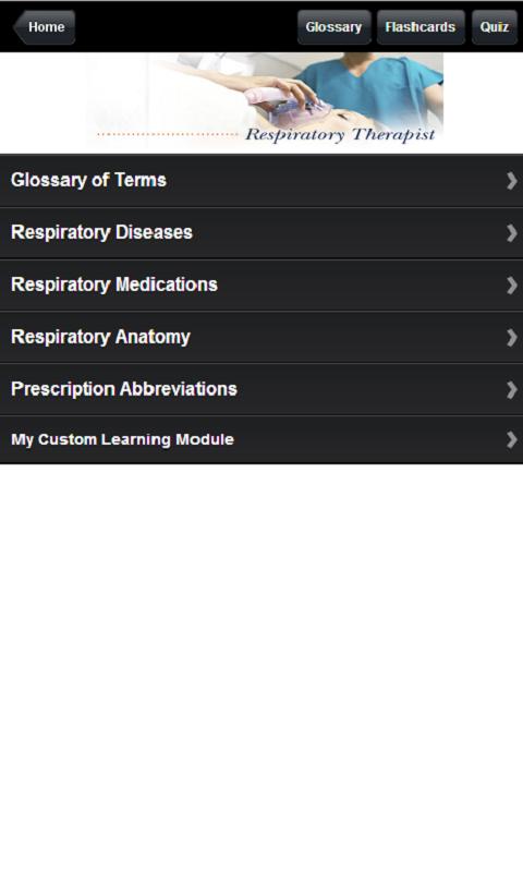 Respiratory Therapist Prep Screen 3